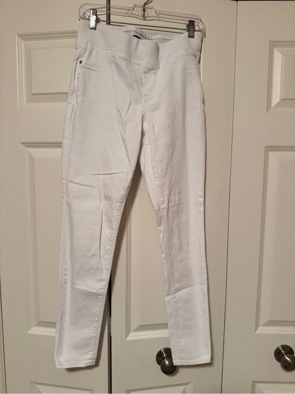 Old Navy White Rockstar Jeggings